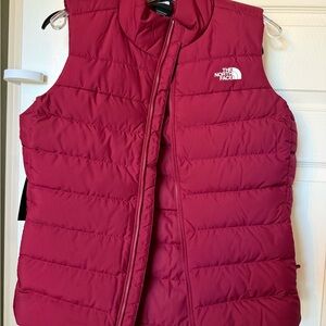 The North Face Women's Burgundy Puffer Vest